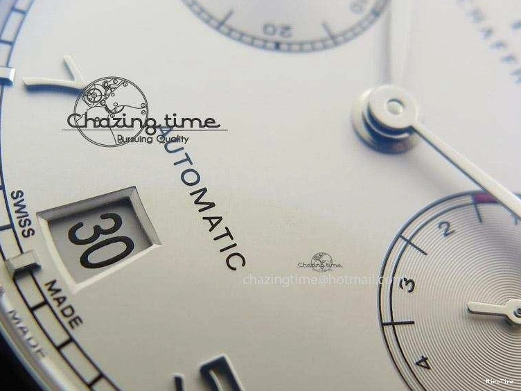 MIROTIME 0405 Bold Portuguese Real PR IW500704 ZF 1:1 Best Edition On Black Leather Strap A 7374